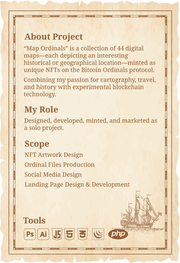 MapOrdinals mobile collection overview